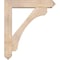 Ekena Millwork Legacy Arts and Crafts Smooth Bracket w/ Offset Brace, Douglas Fir, 7 1/2"W x 38"D x 44"H BKT0806X38X44LEC03SDF - alternate 3